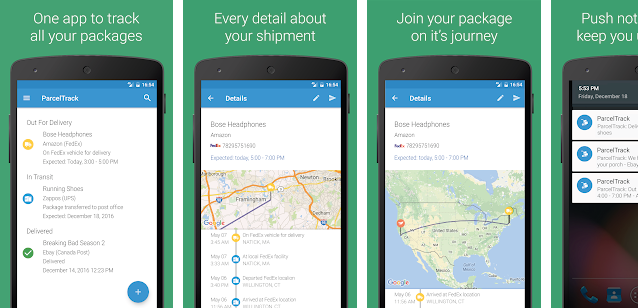 ParcelTrack android app
