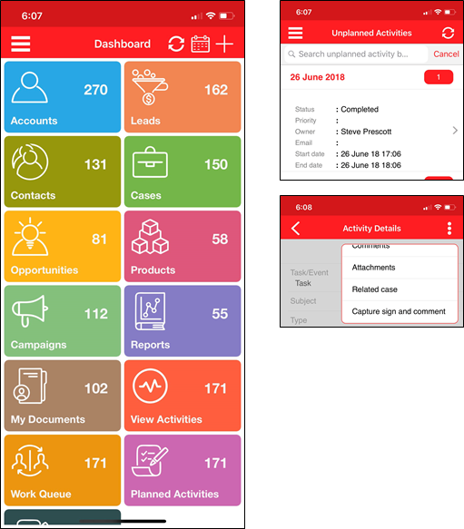 Deskera CRM v9.0 Mobile App