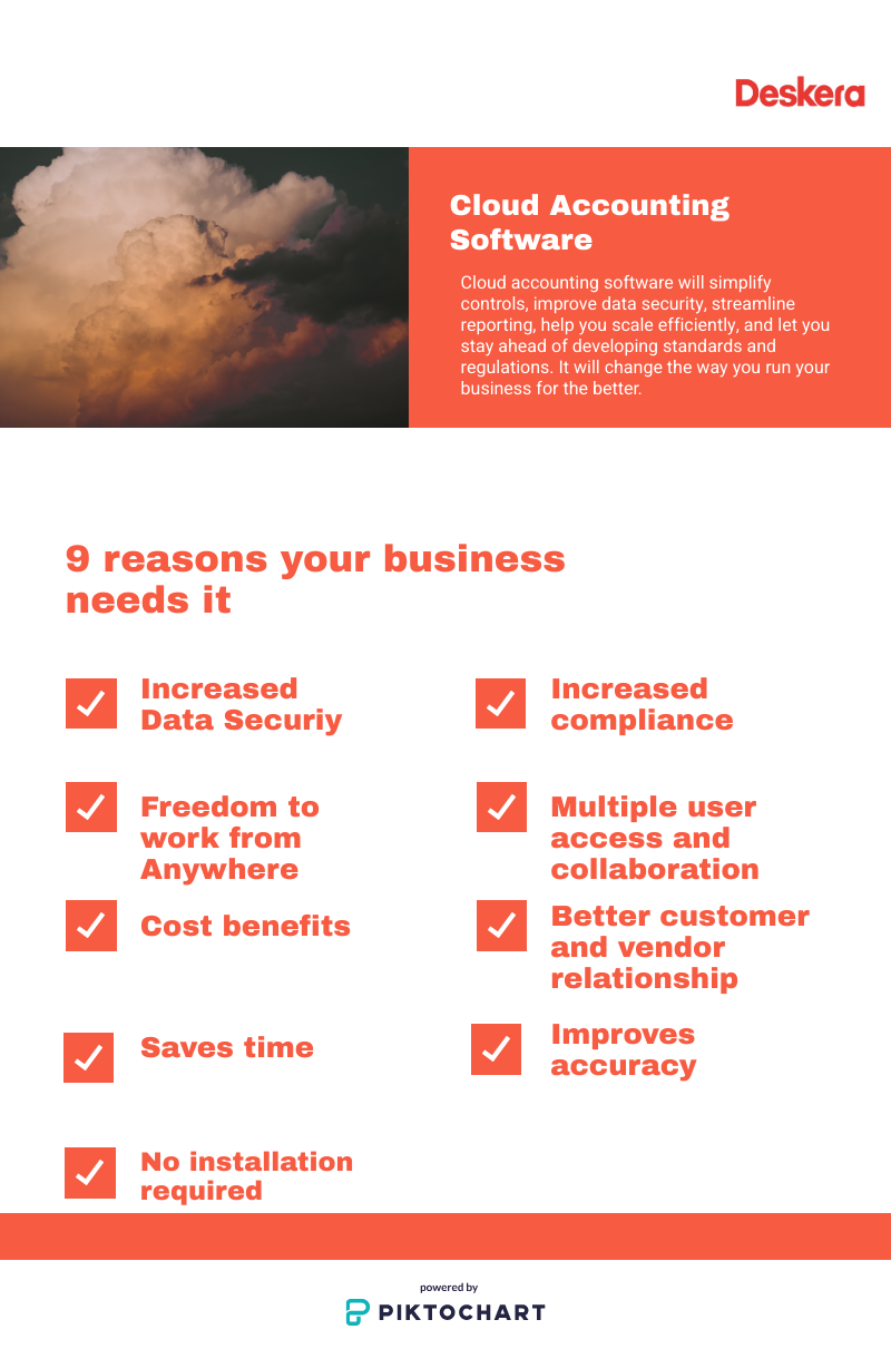 9 reasons for your business to move to a cloud based accounting software