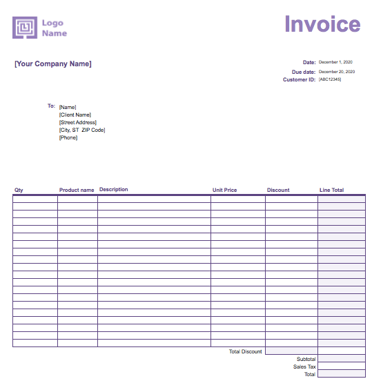 How to Create an Invoice In Excel Full Guide with Examples