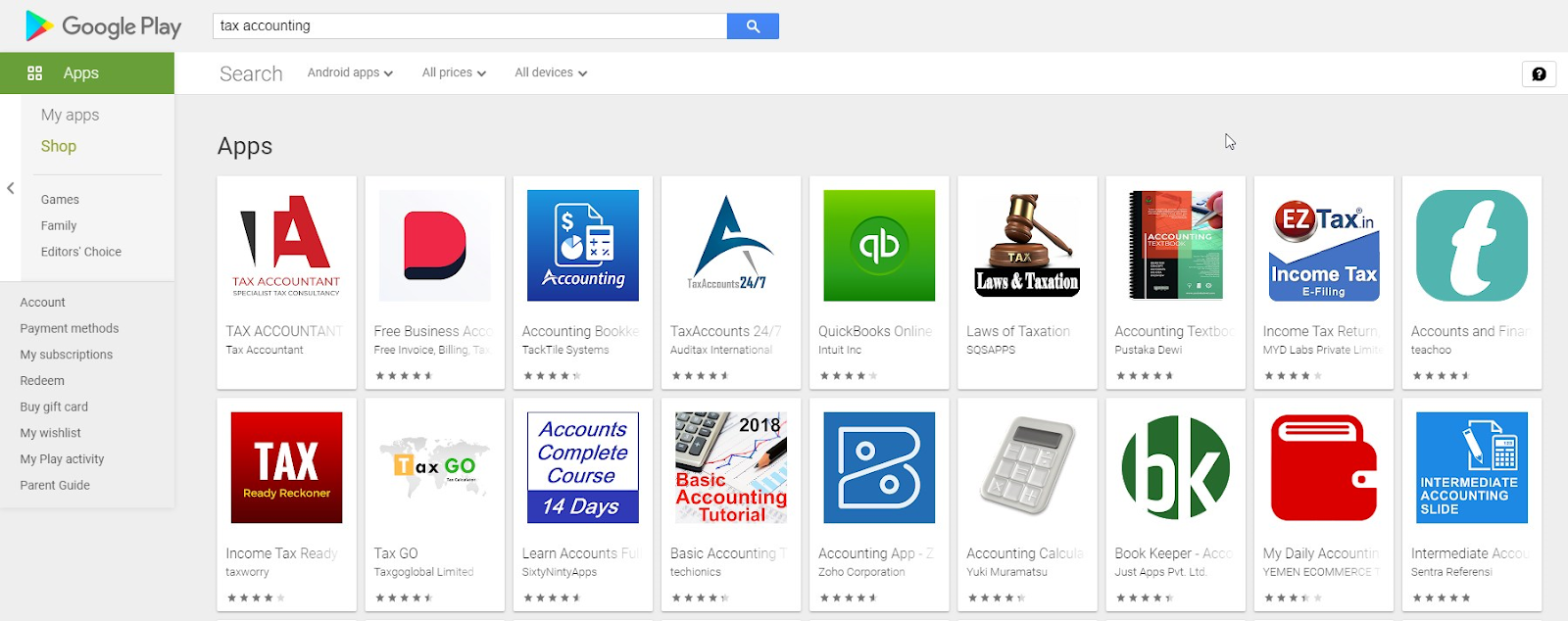 Deskera #1 on the Google Play Store