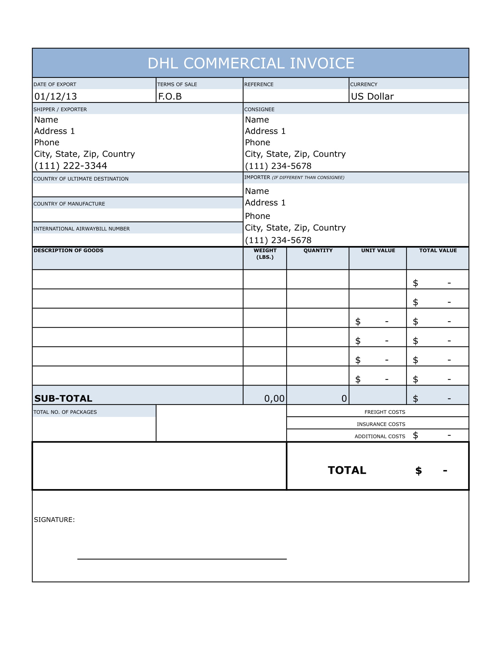 How To Create An Invoice In Excel Full Guide With Examples
