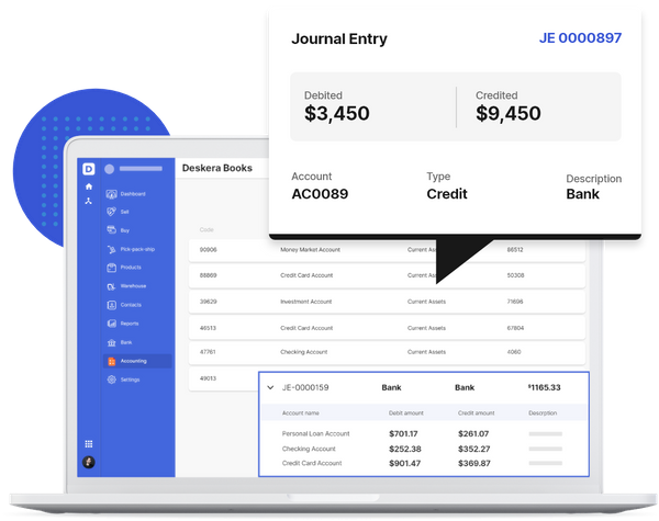 Automatic Business Prepaid Expense Journal Entries with Deskera