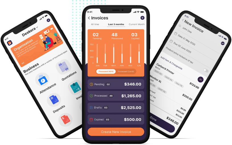 Deskera Mobile App