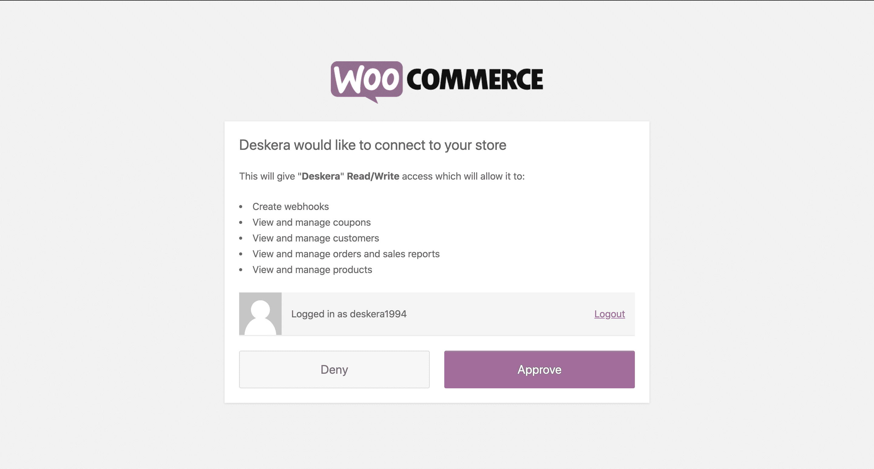 WooCommerce accounting integration with Deskera. Connect your WooCommerce store with Deskera for integrated accounting, tax, inventory and payments