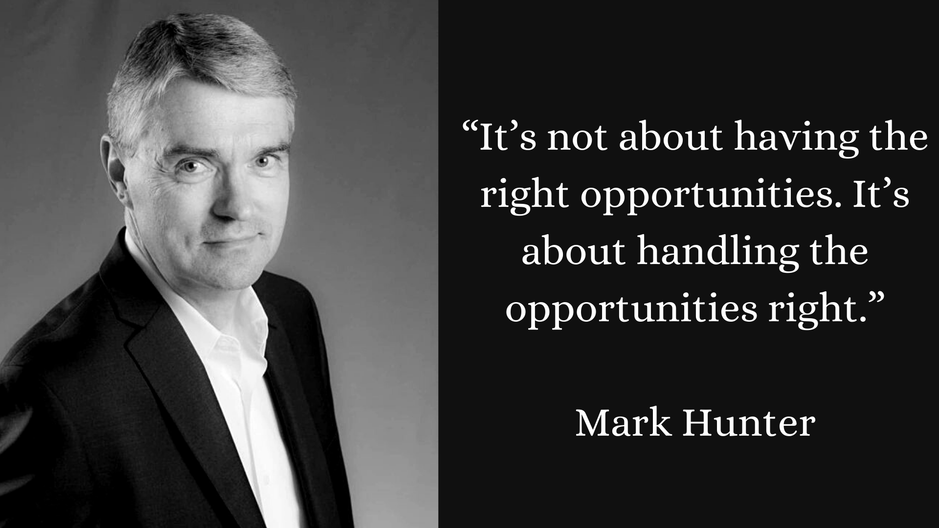 Quote by Mark Hunter