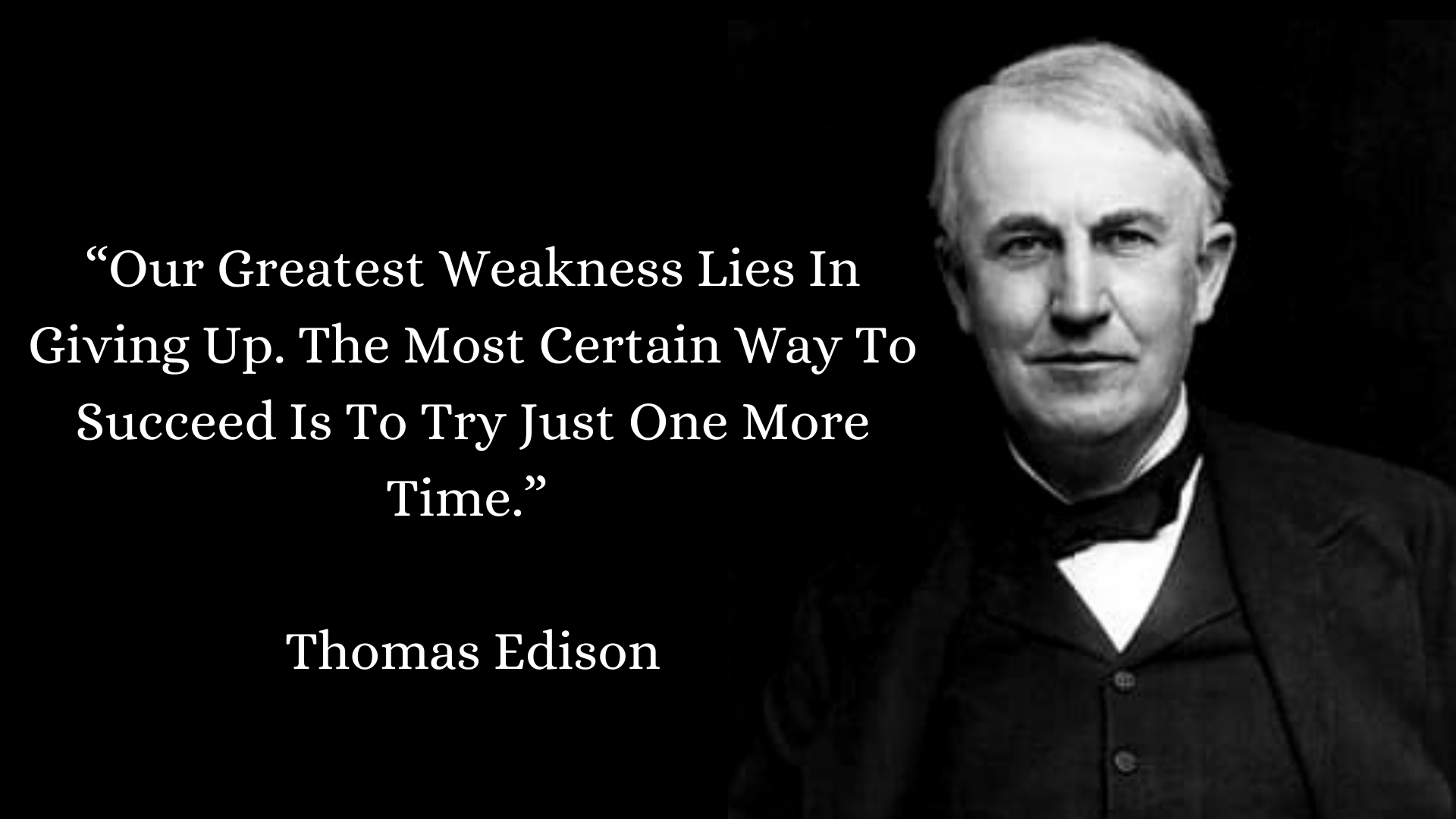 Quote by Thomas Edison