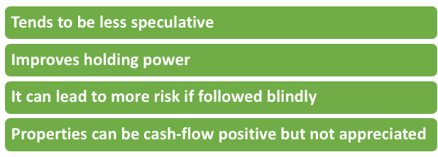 Properties of Positive Cash Flow