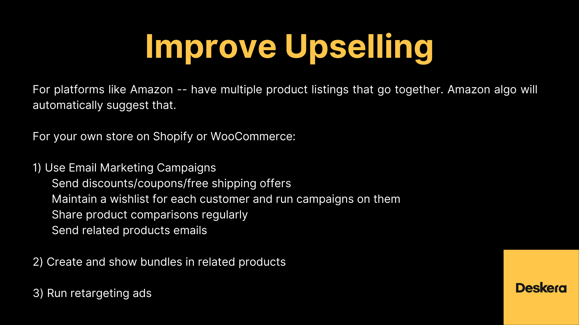 eCommerce Tips for Improving Upselling to Improve Sales of Your Business