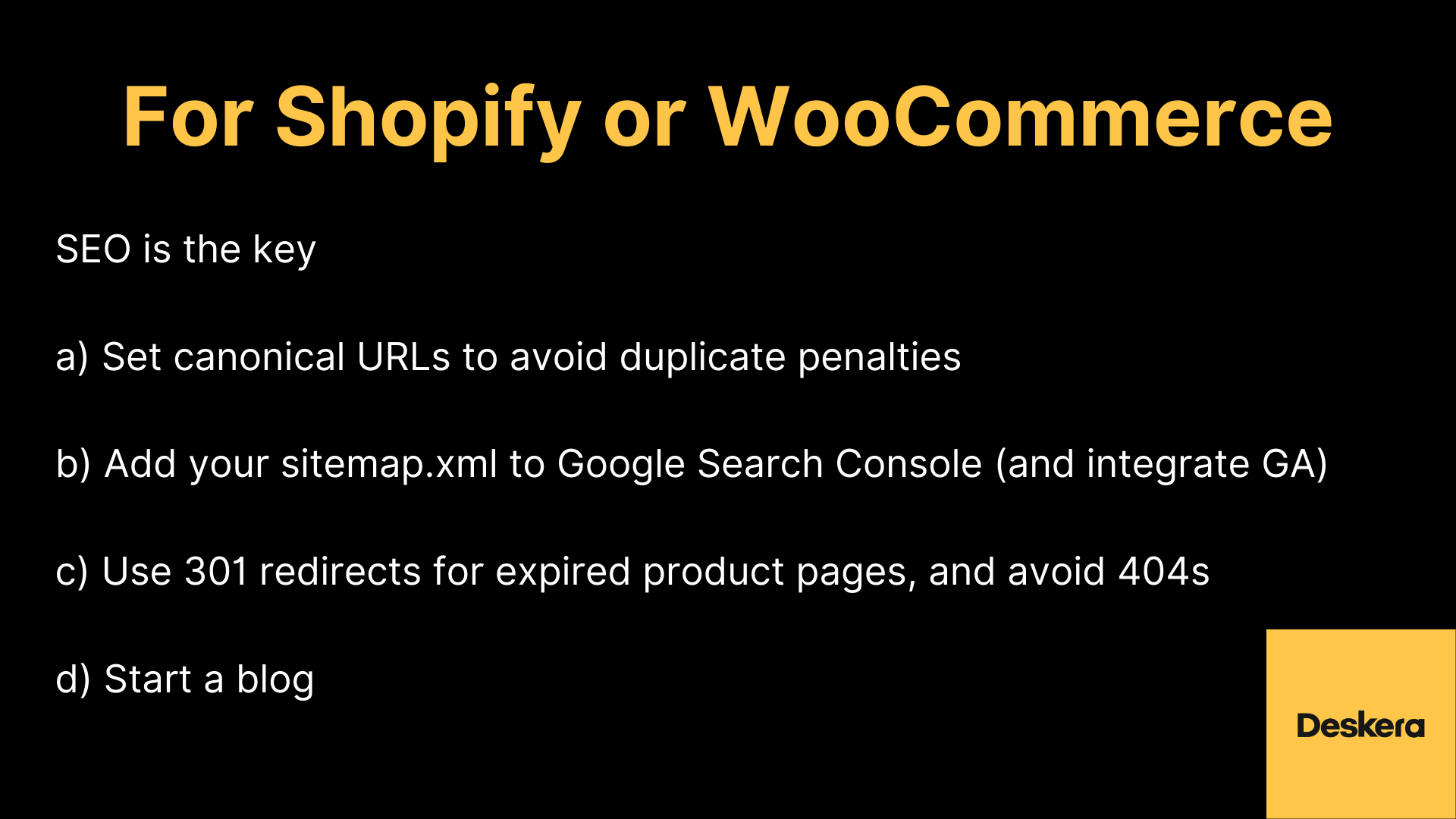 eCommerce Tip to Increase Visibility on Shopify or WooCommerce and Improve Sales of Your Business