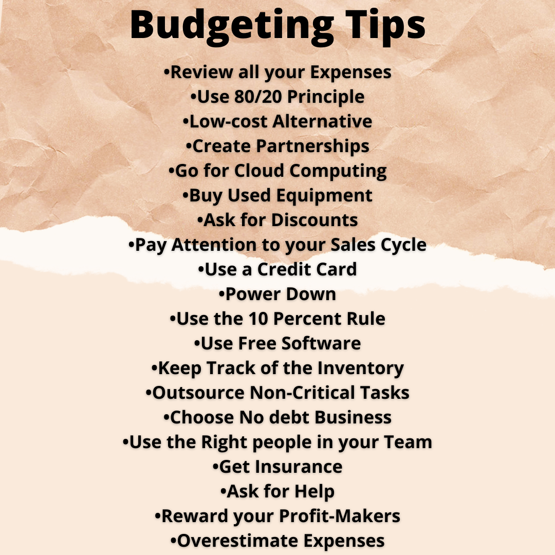 Budgeting Tips