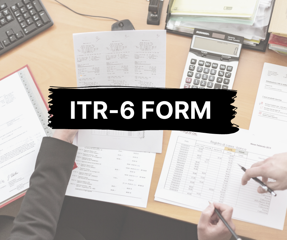 What is ITR6 and How to File It?
