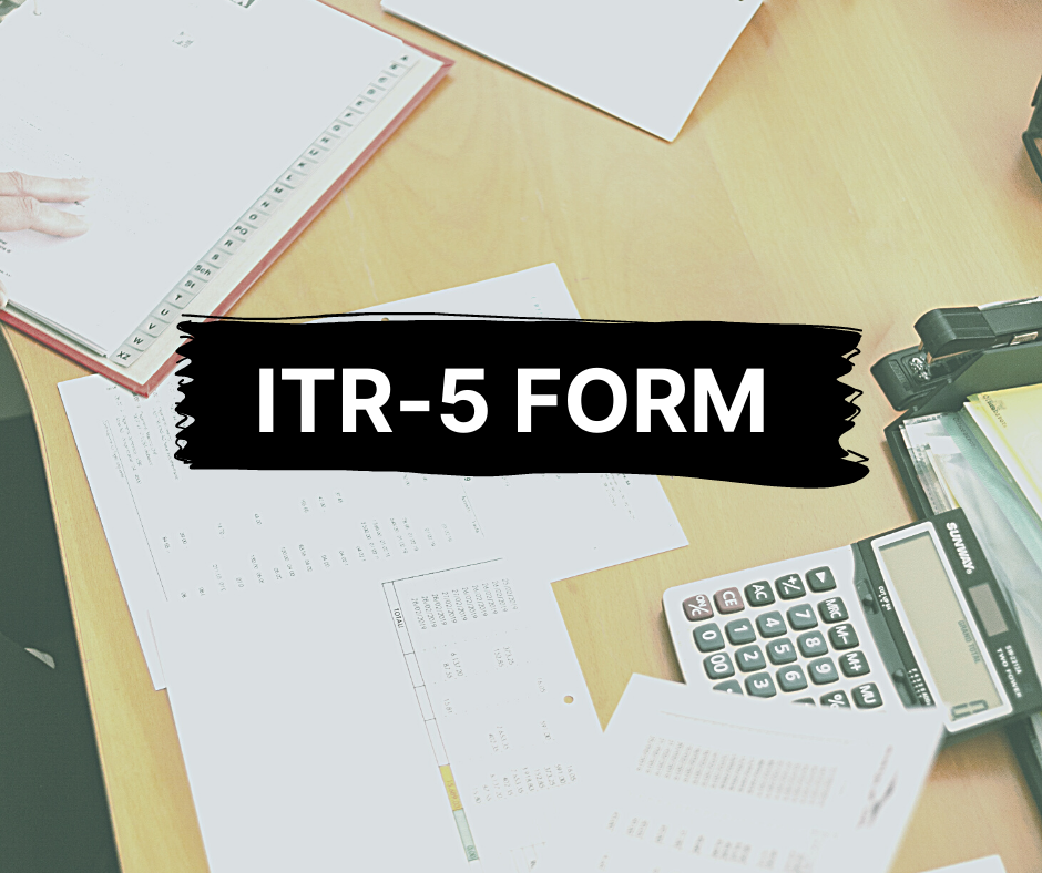 What is ITR5 and How to File It?