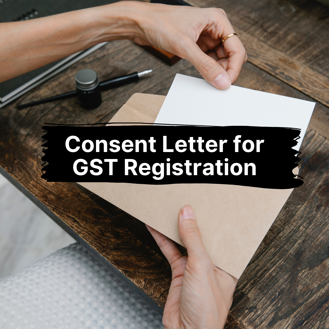 Consent Letter for GST Registration