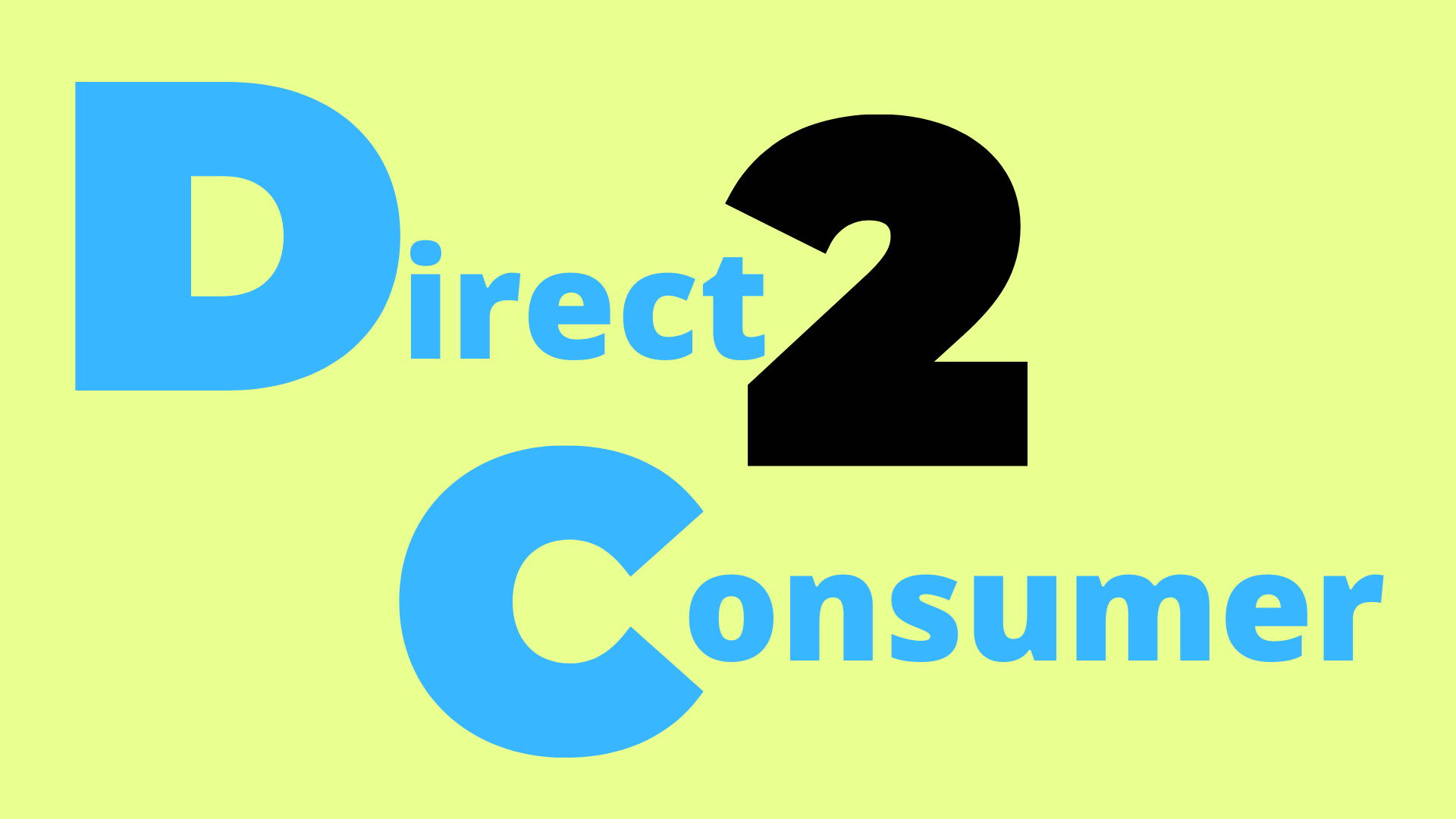 eCommerce direct to consumer