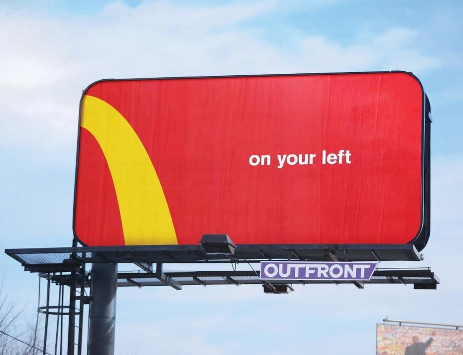 McDonald's consistent golden arch in all its marketing campaigns
