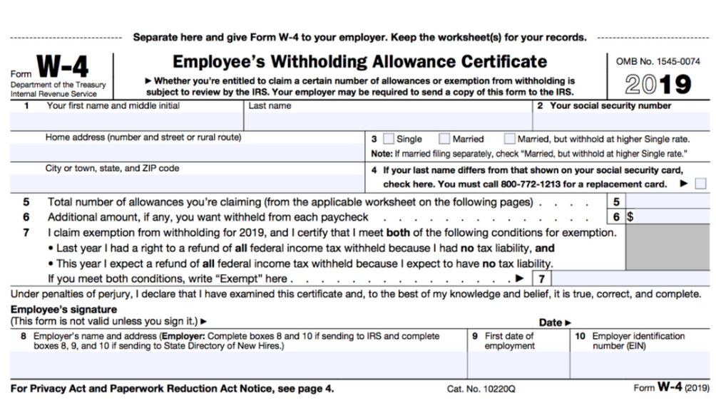 Form W-2 Vs. Form W-4_2