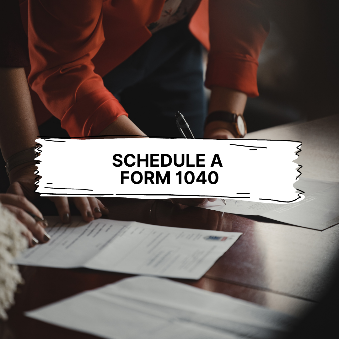 About Schedule A (Form 1040), Itemized Deductions