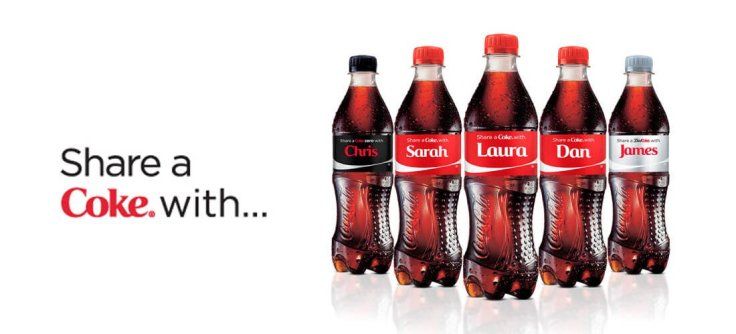 Share a Coke Marketing Campaign