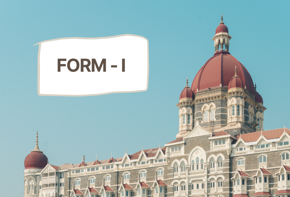 Form I - Notice of Change Maharashtra Shops & Establishment Act