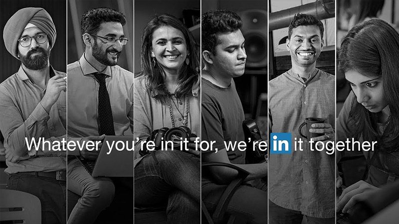 LinkedIn In it together campaign