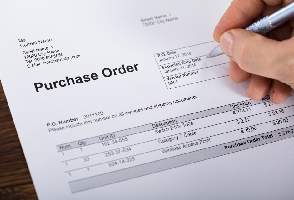 purchase order images