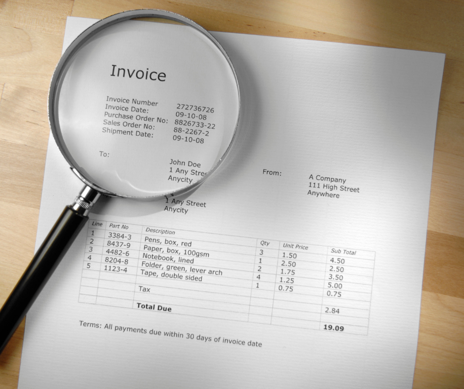 Invoice Preparation Checklist