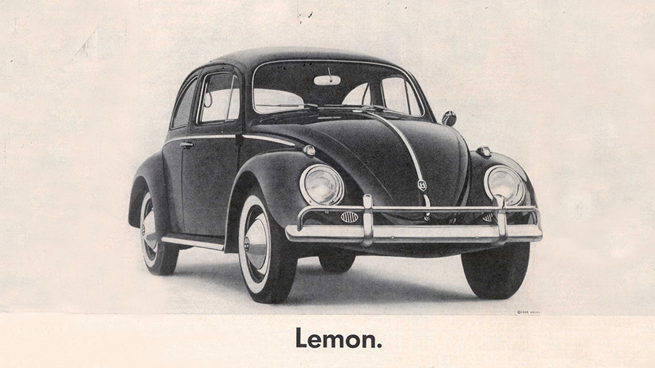 Volkswagen lemon campaign