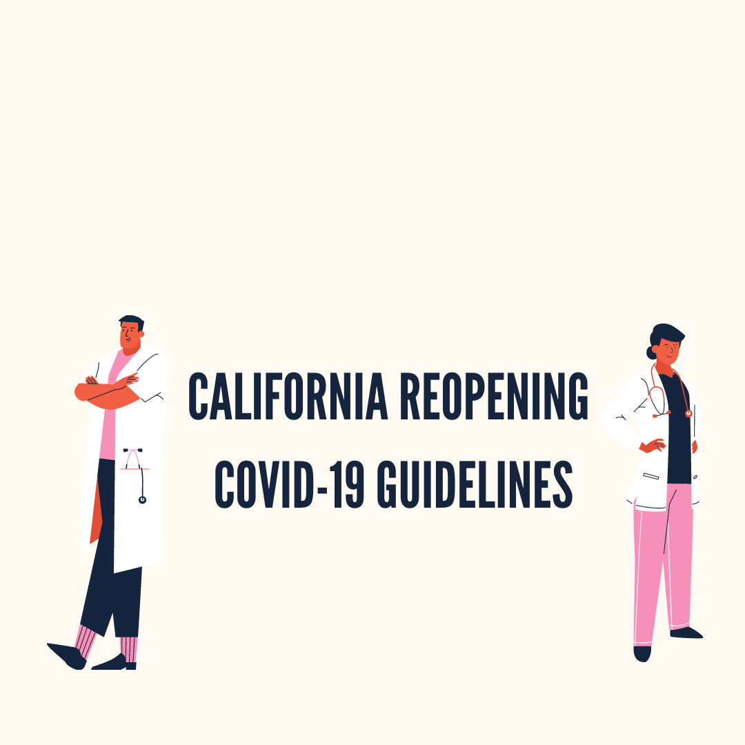 California Guidelines for Safe Reopening During Covid-19