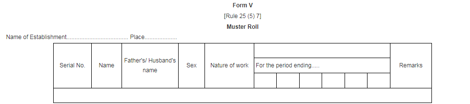 Form V