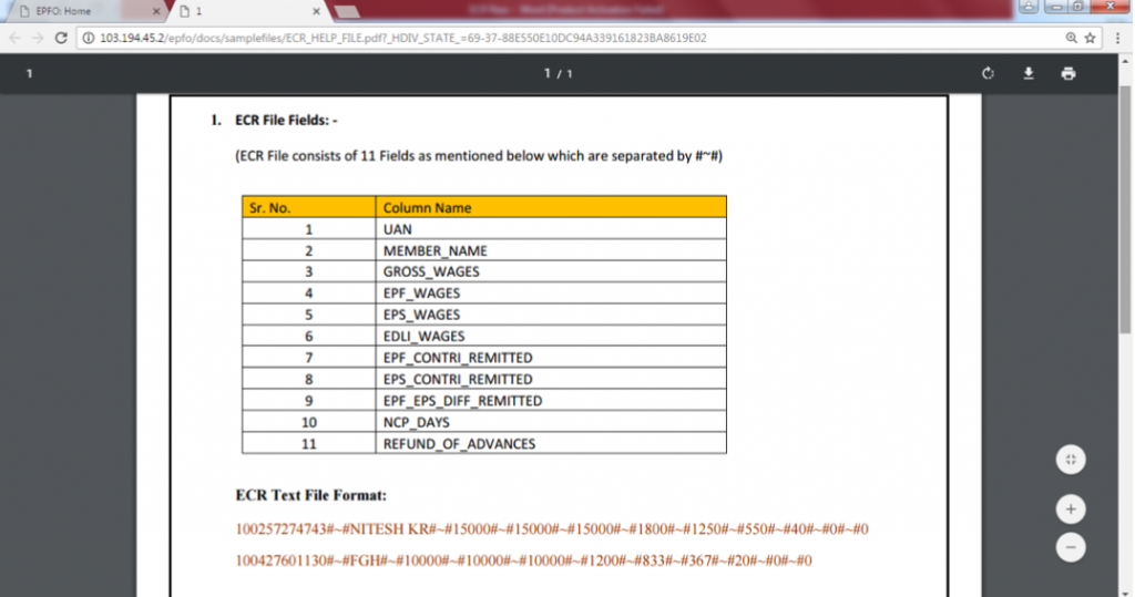 Electronic Challan Cum Return Guide