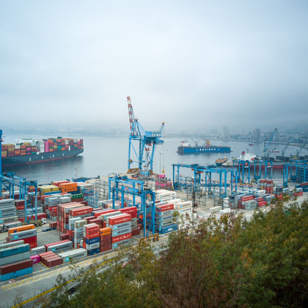 goods at a dock