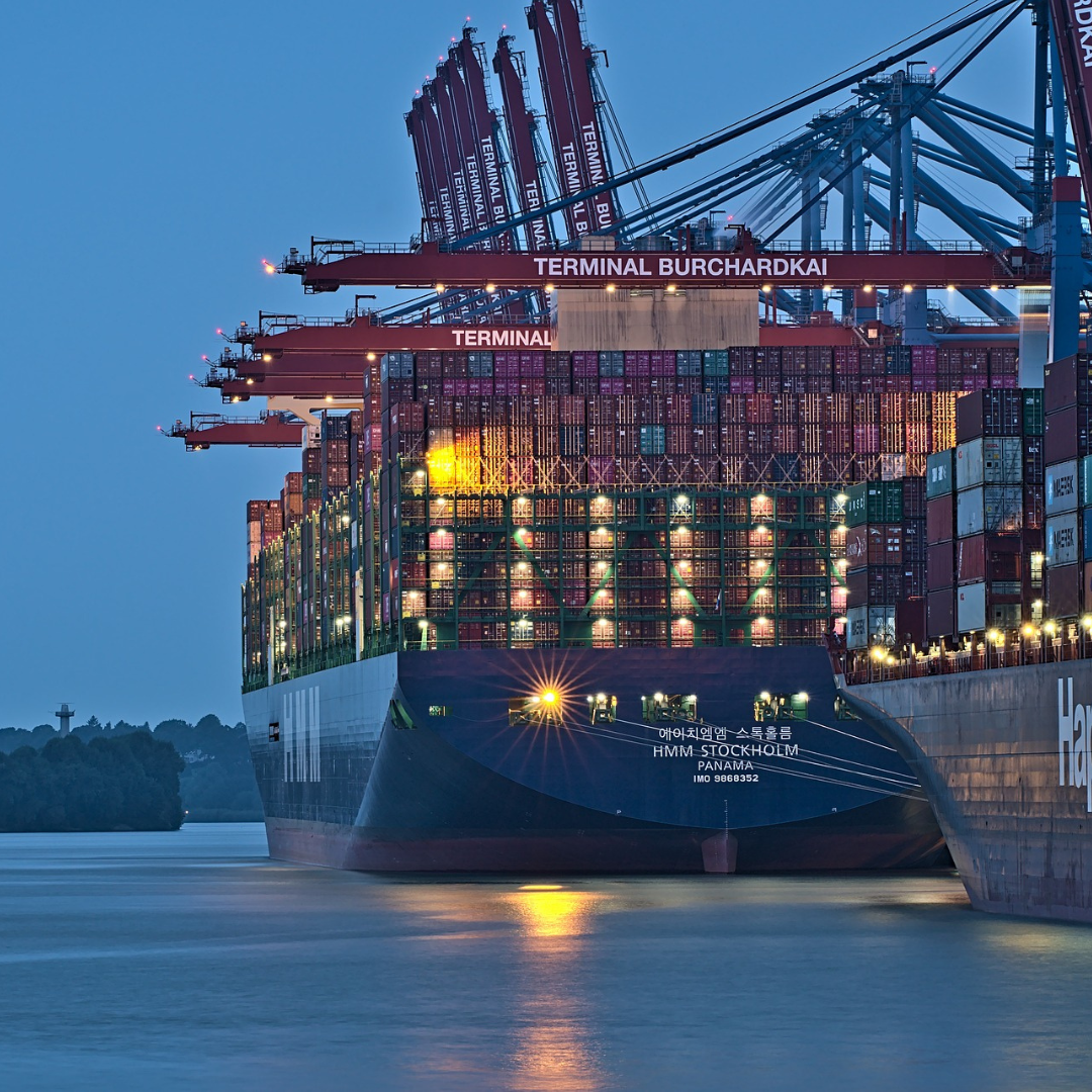 ships at a dock