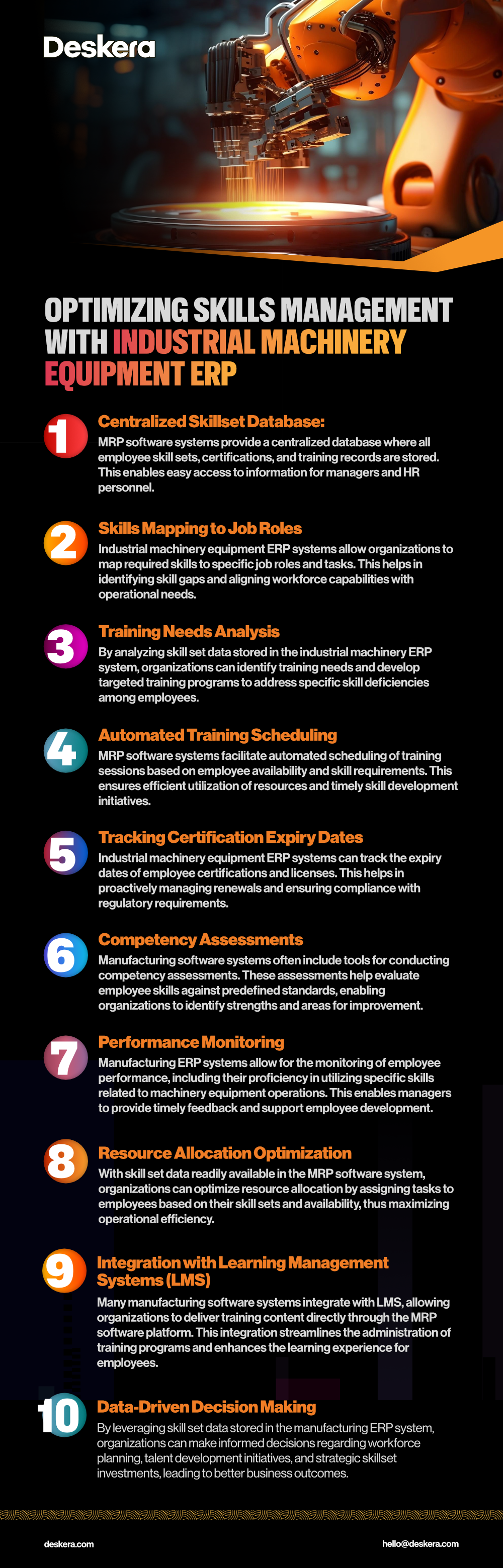 Optimizing Skills Management with Industrial Machinery Equipment ERP