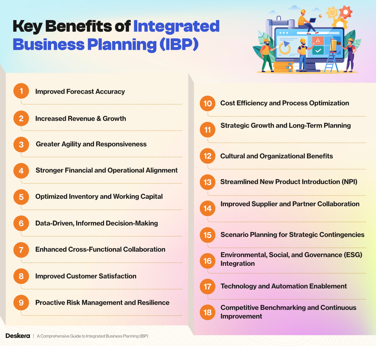 18 Key Benefits of Integrated Business Planning (IBP)