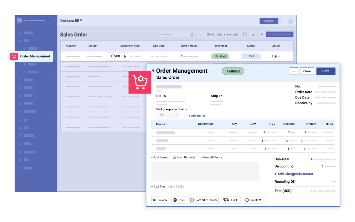 Deskera ERP Helps Businesses Track and Improve Order Management KPIs