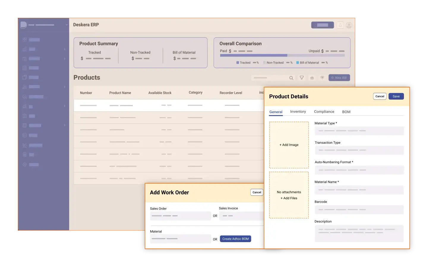 Deskera MRP Helps You Manage AdHoc BOM