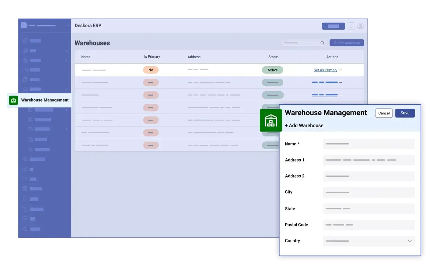 Deskera ERP Helps With Warehouse Capacity Planning