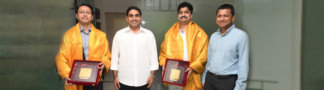 Deskera CEO meets Minister of IT&C, Rural Development, Andhra Pradesh