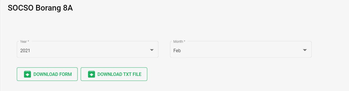 How To Generate Socso Borang 8a Form Txt File In Deskera People